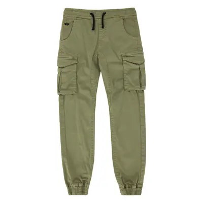 Alpha Industries Kalhoty dětské Cotton Twill Jogger Kids olivové