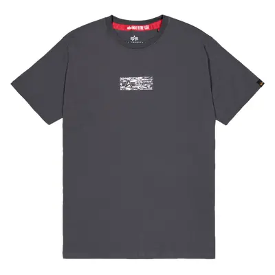 Alpha Industries Tričko Metal Plate T pastel grey