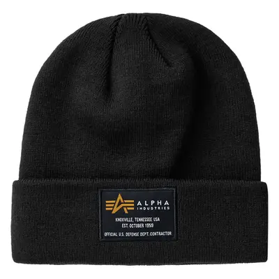 Alpha Industries Čepice Crew Beanie černá