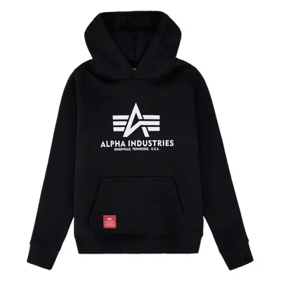 Alpha Industries Mikina dětská Basic Hoody Kids/Teens černá