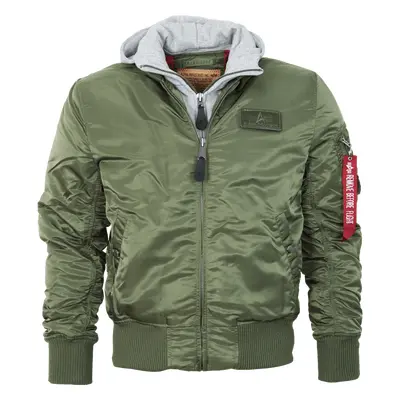 Alpha Industries Bunda MA-1 D-Tec rep. grey