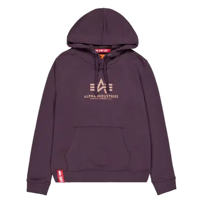 Alpha Industries Mikina dámská New Basic Hoody Wmn švestková