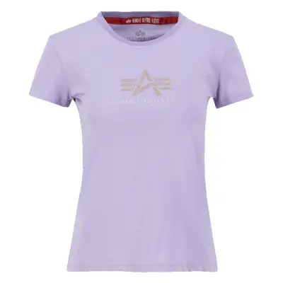 Alpha Industries Tričko dámské Crystal T Wmn pale violet