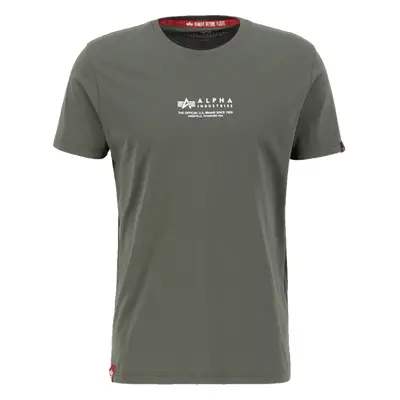 Alpha Industries Tričko Wording T dark olive