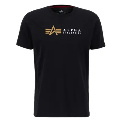 Alpha Industries Tričko Label T černé