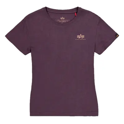 Alpha Industries Tričko dámské Basic T Small Logo Wmn švestkové