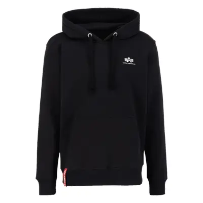 Alpha Industries Mikina Basic Hoody Small Logo černá