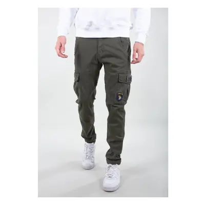 Alpha Industries Kalhoty Petrol Patch Pants greyblack