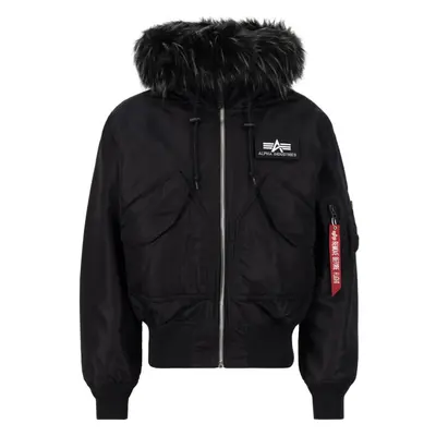 Alpha Industries Bunda CWU 45P Hooded Custom černá | černá