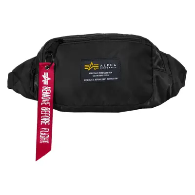 Alpha Industries Ledvinka Crew Waist Bag černá