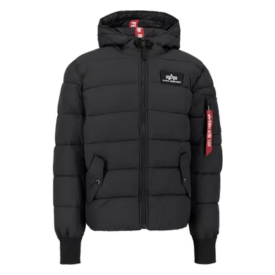 Alpha Industries Bunda Hooded Puffer FD černá