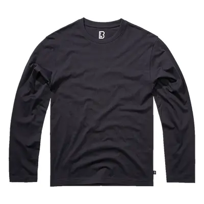 Brandit Tričko Premium Longsleeve Shirt navy