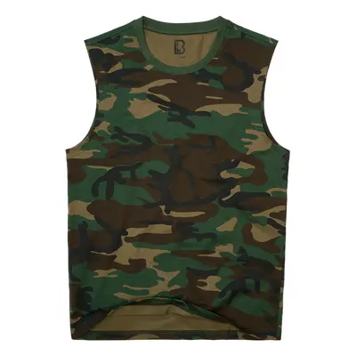 Brandit Tričko T-Shirt Sleeveless woodland