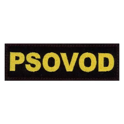 Nášivka: PSOVOD - nápis [malá]