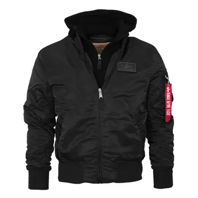 Alpha Industries Bunda MA-1 D-Tec černá | černá