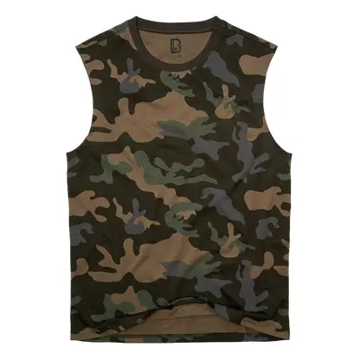 Brandit Tričko T-Shirt Sleeveless darkcamo