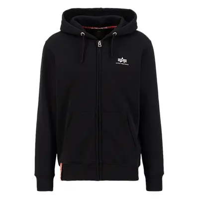 Alpha Industries Mikina Basic Zip Hoody SL černá