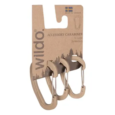 Karabina Accessory Carabiner Set [sada 3 ks] okrová