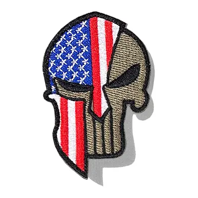 Nášivka: PUNISHER Spartan USA [ssz] barevná