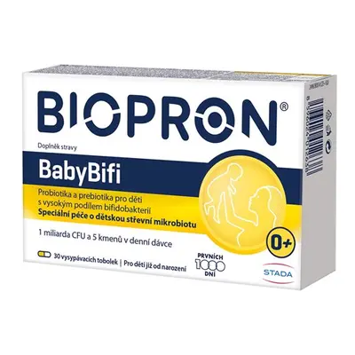 Biopron BabyBifi probiotika a prebiotika pro děti s bifidobakteriemi tobolek