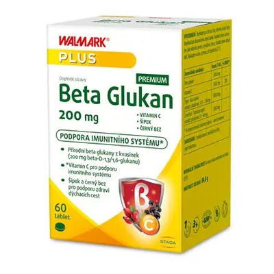 Beta Glukan 200mg Premium tablet