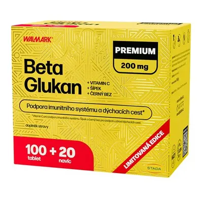 Walmark Beta Glukan 200mg PREMIUM limitovaná edice + tablet NAVÍC