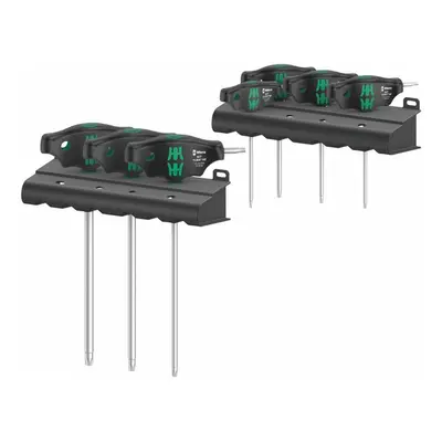 Wera 023452 Zástrčné klíče TORX® s T-rukojetí 454/7 HF Set 1 (Sada 9 dílů s přidržovací fu