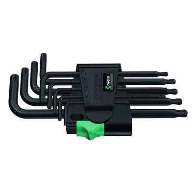 Wera 024242 Sada zástrčných klíčů 967 PKL/9 TORX, BlackLaser