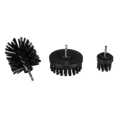 Sada kartáčů na vrtačku pro čištění auta CAR DETAILING DRILL BRUSH 3 HARD, 3ks SIXTOL