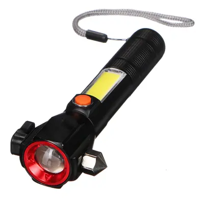 Svítilna do auta bezpečnostní s magnetem CAR LAMP SAFETY, 300 lm, COB LED, USB SIXTOL