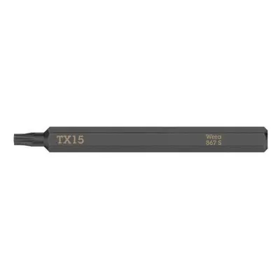 Bit TORX, úderový (rázový), délka 70 mm, 1/4", různé velikosti - Wera Velikost: TX 20