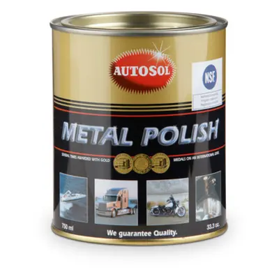 Autosol Metal Polish čistící a leštící pasta na kovy, plechovka 750 ml