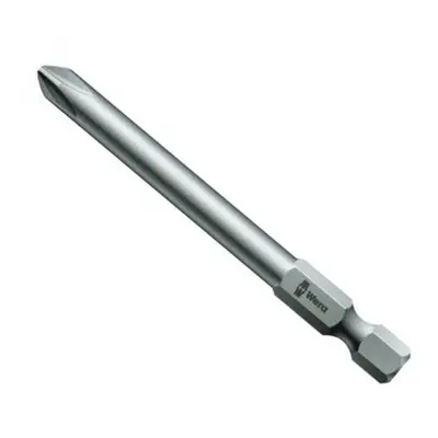 Wera 059770 Bit PH 2 – 851/4 Z. Šroubovací bit 1/4" Hex, 70 mm pro křížové šrouby Phillips