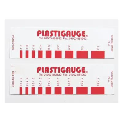 PLASTIGAUGE Plastigage-měření tolerance ložisek (různé velikosti) Rozměr: 0.175-0.5 mm