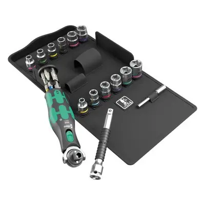 Wera 004285 Ráčnová sada 3/8" x 1/4" Wera Zyklop 8009 Pocket Set 4 (Sada 27 dílů)