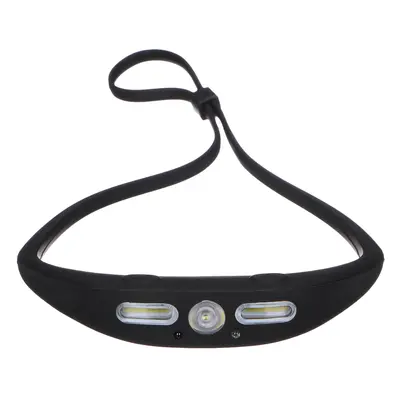 Čelovka s gumovým páskem a senzorem HEADLAMP SENSOR 1, 160 lm, XPG LED, COB, USB SIXTOL