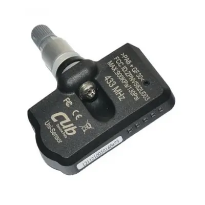 TPMS senzor CUB EU 433 MHz, programovatelný, s ALU ventilem