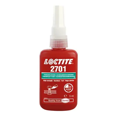 Lepidlo do závitů, vysoká pevnost, 5 ml - Loctite 2701