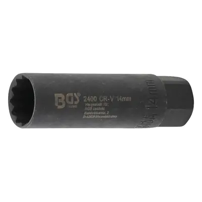 BGS technic Hlavice pro zapalovací svíčky 3/8" x 14mm,délka 65mm,extra úzká - BGS 2400