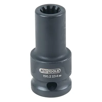 Nástrčná hlavice, klíč na brzdové třmeny 1/2", 11,5 mm, 10hranný - KS TOOLS 150.2234