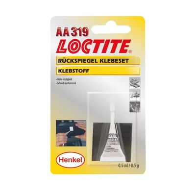 Sada na přilepení zpětného zrcátka - Loctite AA319