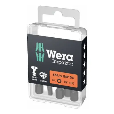 Wera 057672 Bit 1/4" pro vnitřní čtyřhran # 3 x 50 mm typ 868/4 IMP DC Impaktor