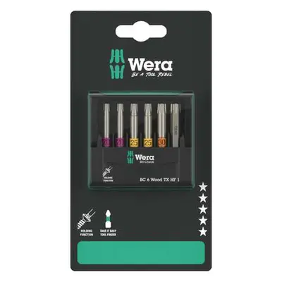 Wera 073639 Bity Bit-Check 6 Wood TX HF 1 SB (Sada 6 dílů)