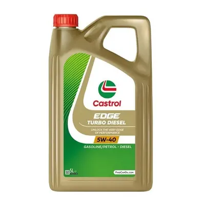 Motorový olej Castrol EDGE TURBO DIESEL 5W40 TITANIUM FST 5L