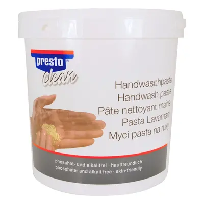 Mycí pasta na ruce, na bázi dřevní moučky, 10 l - Presto