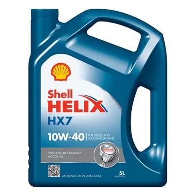 Motorový olej SHELL HELIX HX7 10W40, 5 l