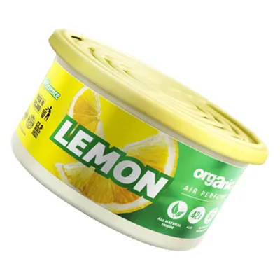 Natural Fresh Vůně do auta Organic plechovka s víčkem Lemon 42 g