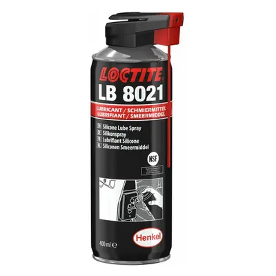 Silikonové mazivo (olej), univerzální, sprej 400 ml - Loctite LB 8021