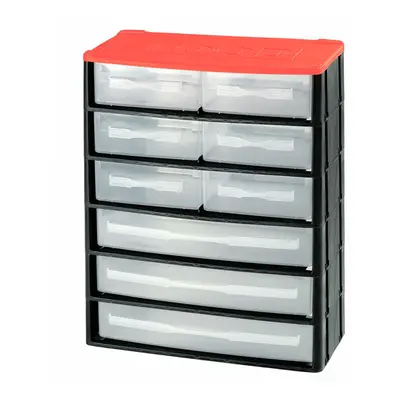 TOOD Box na nářadí 9 zásuvek, 330x170x410 mm, plast