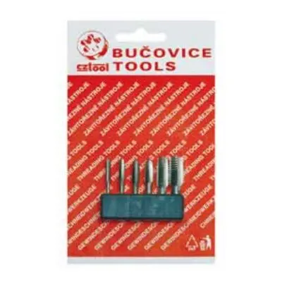 Závitové bity M3 - M10 HSS, sada 6 ks - Bučovice Tools